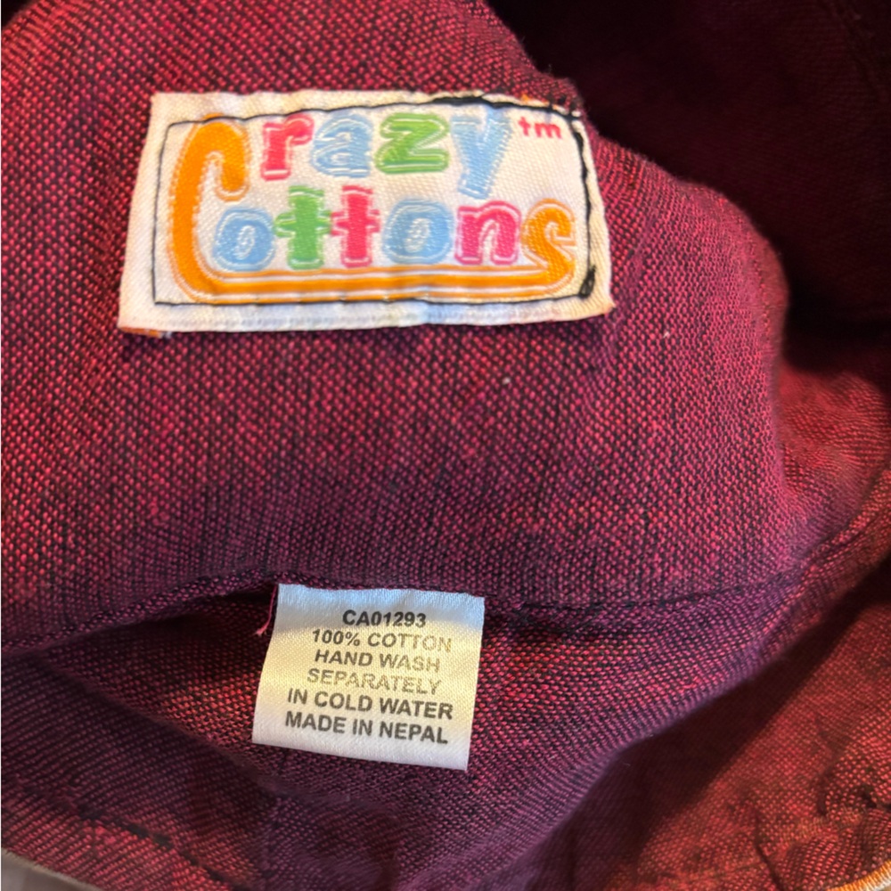 Crazy Cotton Patchwork Bucket Hat With Leaf Design - image 4